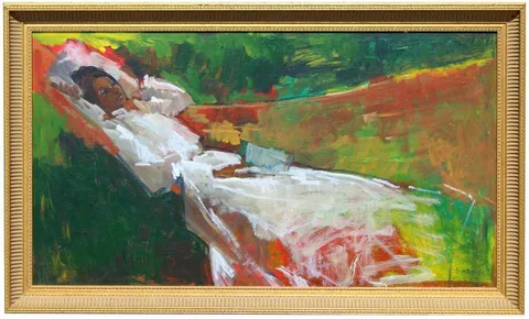 Boscoe Holder, Untitled, Oil on board