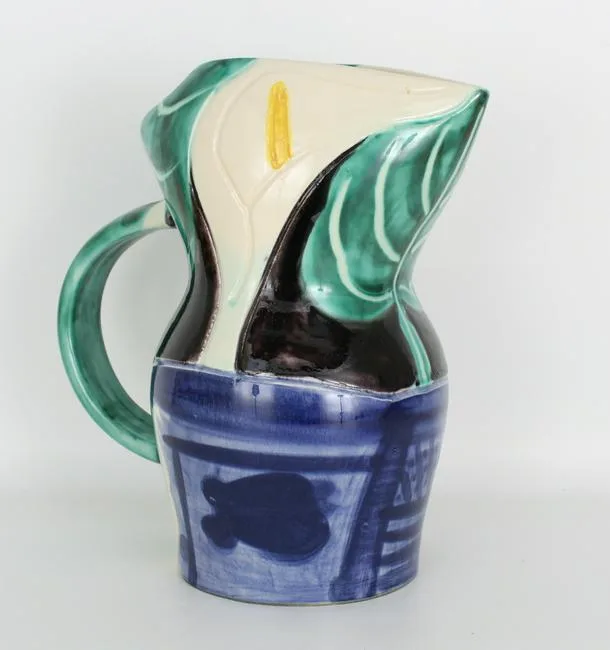 Pichet Aux Arums by Pablo Picasso, Ceramic, sold Jun 2022