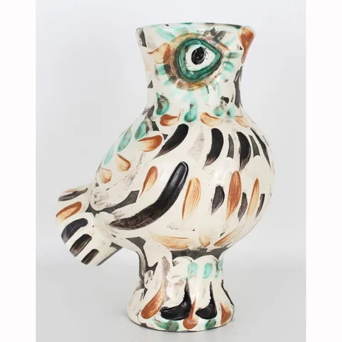 Pablo Picasso, Wood Owl, Ceramic