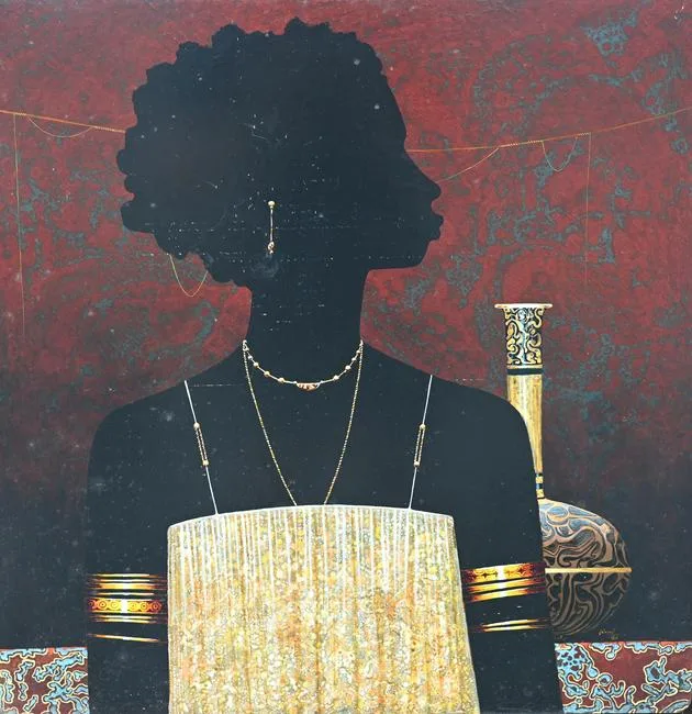 Untitled by Émilcar Simil, Acrylic on Panel, offered Aug 2022