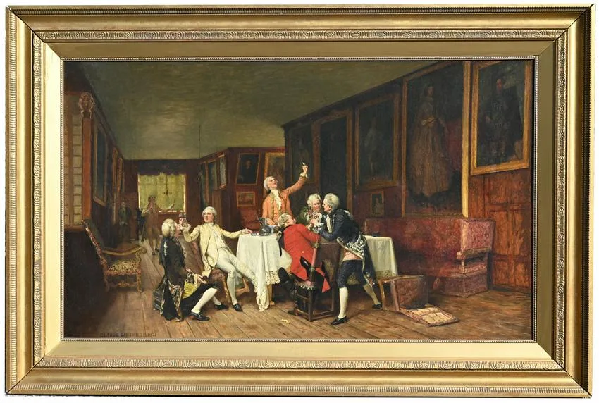 Untitled by Claude Andrew Calthrop, 1871, Painting, offered Oct 2022