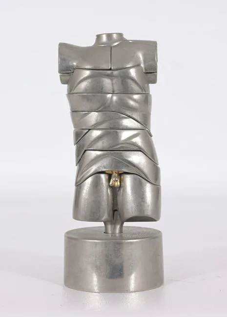 Mini David by Miguel Ortiz Berrocal, sculpture, sold Dec 2022