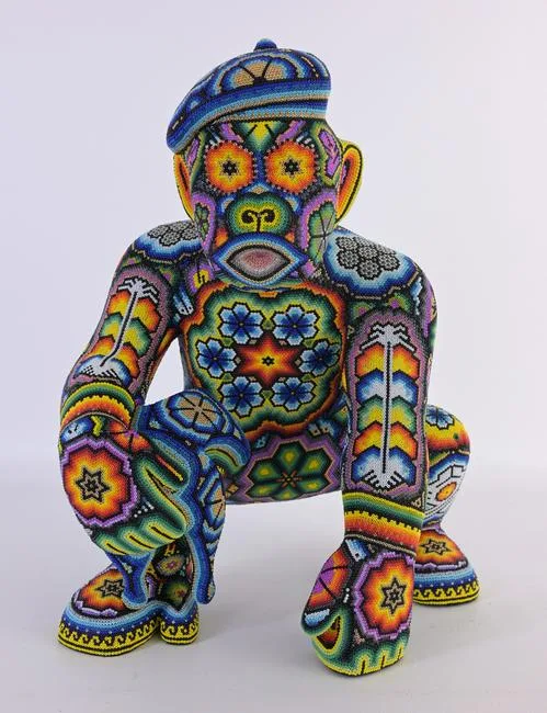 In the Beginning by Chroma Aka Rick Wolfryd, sculpture, sold Apr 2023