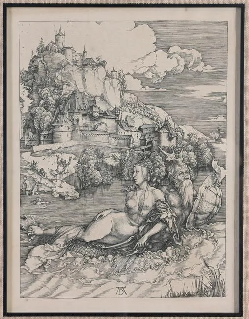 Seamonster by Albrecht Durer, Engraving, offered Jun 2023