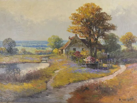 Rudolf Weber, Untitled, Oil on Canvas