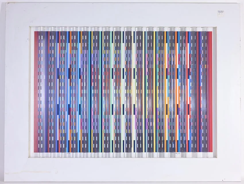 Fascination by Yaacov Agam, print (other), sold Aug 2023