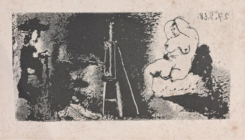 La Celestine by Pablo Picasso, Etching, sold Aug 2023