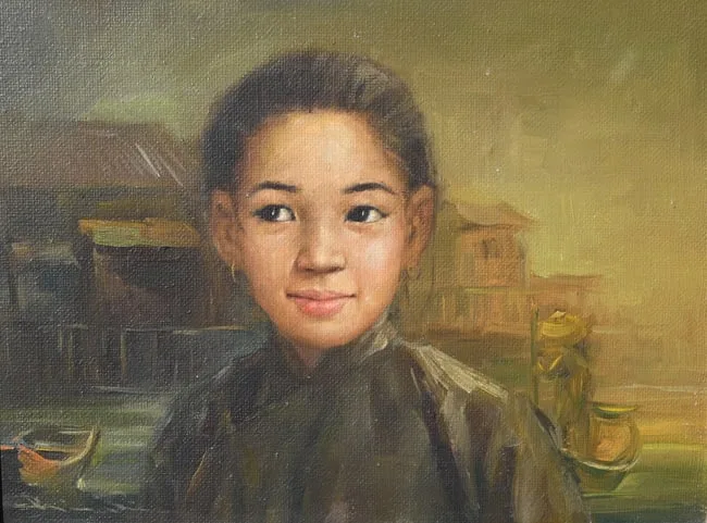 Untitled by Wai Ming, Oil on Canvas, offered Nov 2023