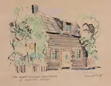 Emmett John Fritz, The Oldest Wooden Schoolhouse - St. Augustine, Florida