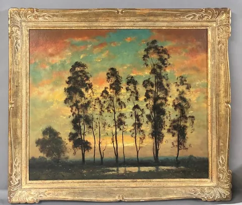 Dedrick Brandes Stuber, Untitled, Oil on Panel