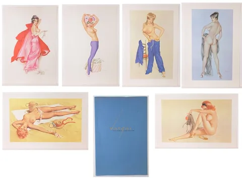 Alberto Vargas, A Playboy Portfolio, Lithographs