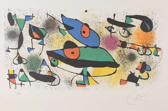 Sculptures II by Joan Miró, 1974, print (other), sold Dec 2024