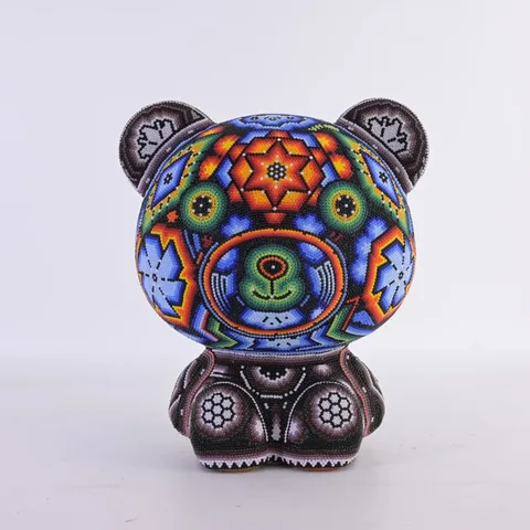 Chroma Aka Rick Wolfryd, Care Bear, sculpture