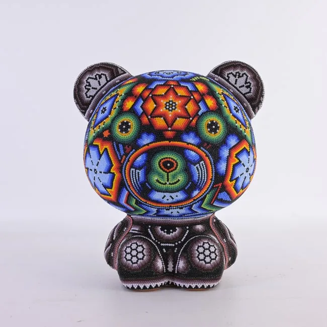 Care Bear by Chroma Aka Rick Wolfryd, sculpture, sold Dec 2024
