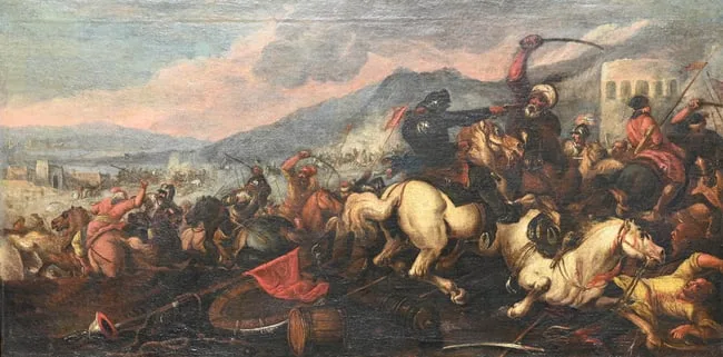 Untitled by Eugène Delacroix, Oil on Canvas, sold Feb 2025
