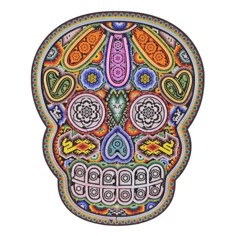 Chroma Aka Rick Wolfryd, Day of the Dead, sculpture