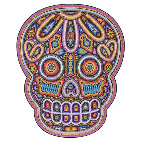 Chroma Aka Rick Wolfryd, Day of the Dead, sculpture
