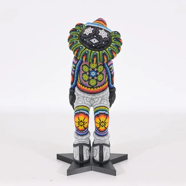 Head Count by Chroma Aka Rick Wolfryd, 2024, sculpture, offered Feb 2025