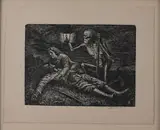 Albert Abramovitz, Skeleton over a Fallen Soldier