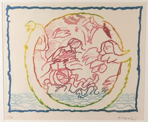 Pierre Alechinsky, Untitled, Aquatint