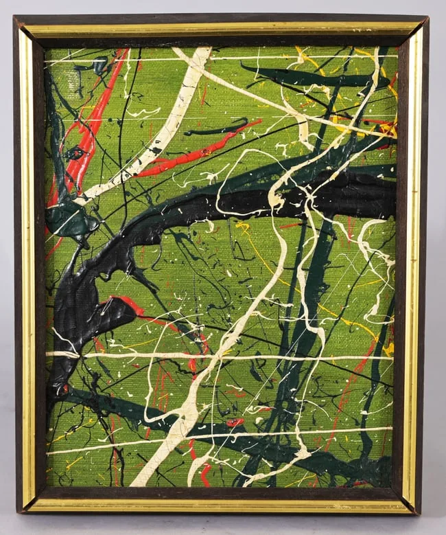 Untitled by Jackson Pollock, Oil on Canvas, offered Aug 2025