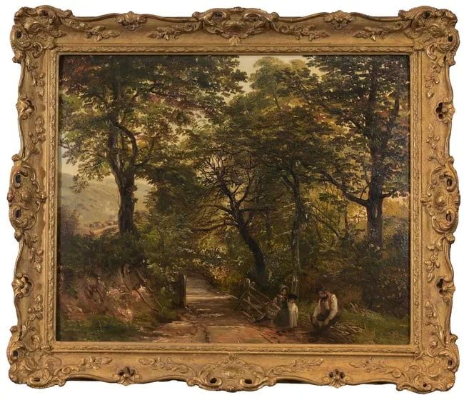Untitled by Frederick Richard Lee, Oil on Board, offered Sep 2025
