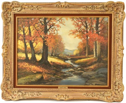 Robert William Wood, Woodstock, NY, Oil on Canvas