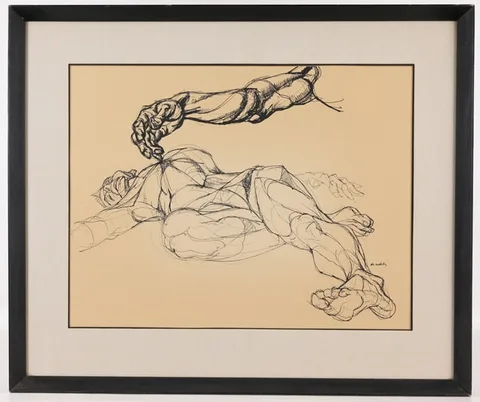 Francis de Erdely, Untitled, Ink on paper