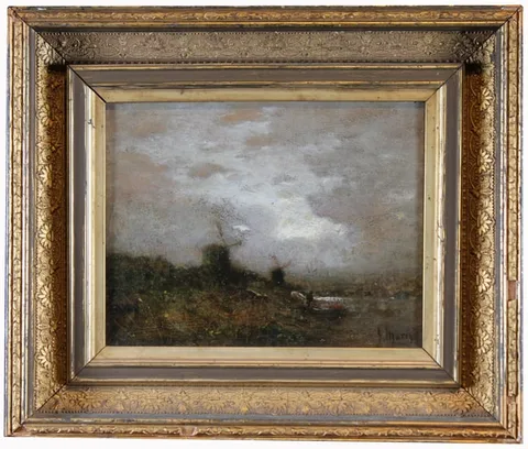 Jacob Maris, Untitled, Oil on Canvas