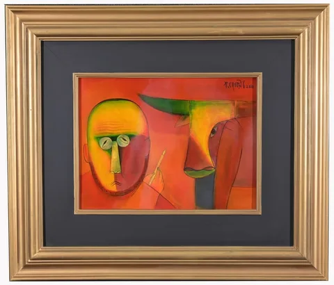 Thanh Chuong, Untitled, Lacquer on Wood