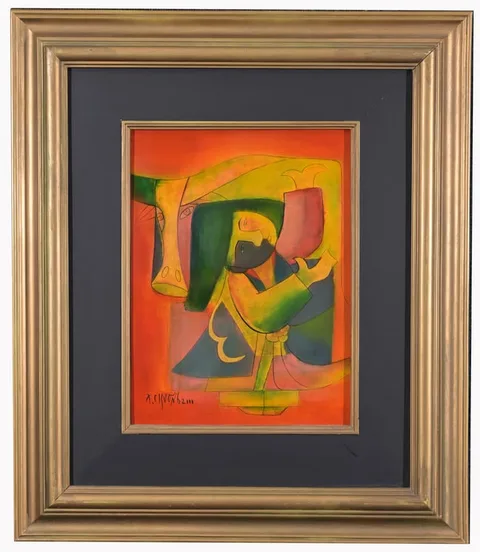 Thanh Chuong, Untitled, Lacquer on Wood