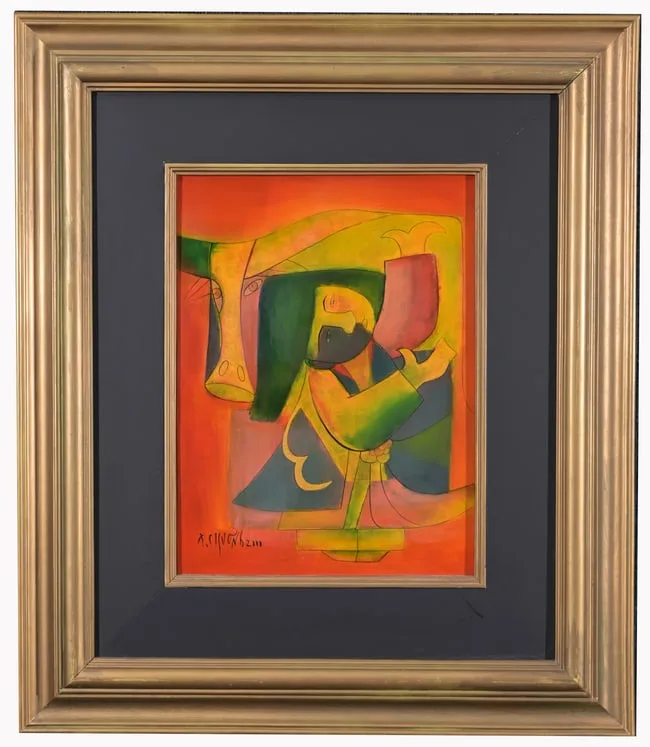 Thanh Chuong, Untitled, Lacquer on Wood