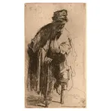 Rembrandt Harmensz van Rijn, Beggar with a Wooden Leg (Hollstein 179)