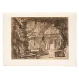 Giovanni Battista Piranesi, One plate from Carceri d'invenzione; Two plates from Vedute di Roma (3 works) (Hind 29.16; Hind 57.65; Hind 62.84 ), 1749-50; 1763; 1767