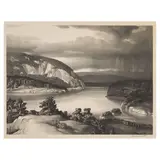 Stow Wengenroth, Hudson River (Storm) (Stuckey 86), 1939, Lithograph on wove paper