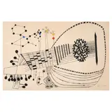 Ben Shahn, Lute and Molecules, No. 2 (Prescott 30)