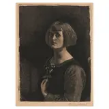 Gerald Brockhurst, Ranunculus (Anais) (Fletcher 25), 1921, Etching on paper
