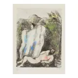 Marc Chagall, Le Manteau de Noé, from La Bible (Vollard 203; Cramer bk. 30)