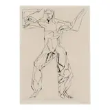 Jacques Villon, Untitled, from Dents de Lait, Dents du Loup, by Henri Pichette, 1959, Etching on wove paper