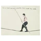 Nicholas Africano, High Wire, 1979, Lithograph in colors on wove paper