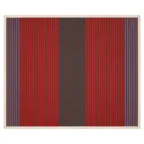 Karl Stanley Benjamin, Stripes II, 1979, Screenprint in colors on Arches paper