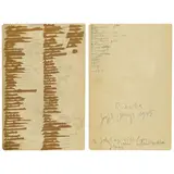 Joseph Beuys, Untitled, from A Portfolio of Thirteen Prints, 1982, Screenprint in colors on two sheets of Rives BFK paper, one signed in pencil, one initialed