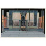 Richard Estes, Seagram Building, from Urban Landscapes (Arthur p. 113), 1972, Screenprint in colors on wove paper