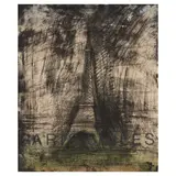 Jim Dine, Paris Smiles in Darkness (Williams College 219), 1976, Etching, drypoint, lift and soft ground in colors on Arches paper