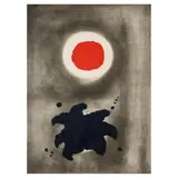 Adolph Gottlieb, Night Glow, 1971, Etching and aquatint in colors on Fabriano paper