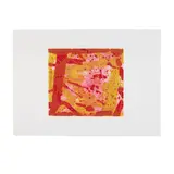 Sam Francis, Red Coral (Lembark I.8; SFE-3A), 1973, Etching and aquatint in colors on Fabriano Rosapina paper