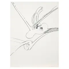 Richard Hunt, Untitled,, Lithograph on Arches paper