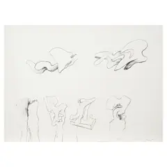 Richard Hunt, Untitled,, Lithograph on Rives paper