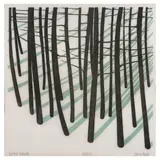 Sabra Field, Winter Woods,, Woodcut in colors on japon paper