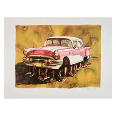 Armando Mariño, La Patera (The Raft), 2002, Lithograph in colors on wove paper